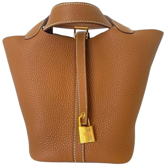 Hermes Picotin Lock 18cm Gold With Gold