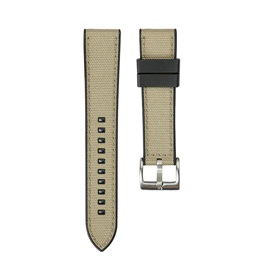 20MM HYBRID STRAP BLACK/KHAKI